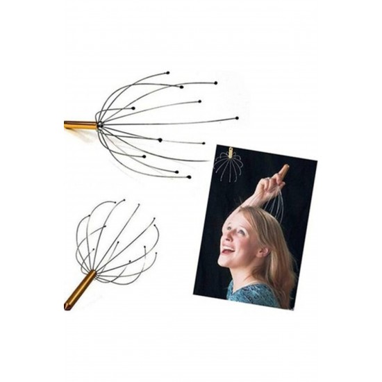 Pazariz Manuel Kafa Masaj Teli Bokoma Baş Ağrı Giderici Kafa Masaj Aleti