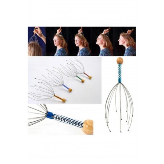 Pazariz Manuel Kafa Masaj Teli Bokoma Baş Ağrı Giderici Kafa Masaj Aleti