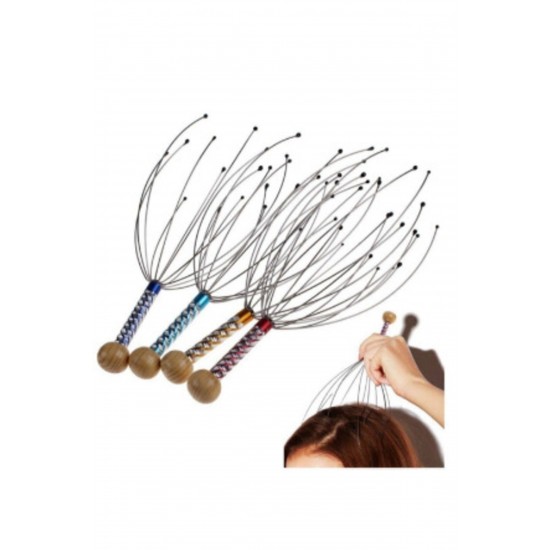 Pazariz Manuel Kafa Masaj Teli Bokoma Baş Ağrı Giderici Kafa Masaj Aleti