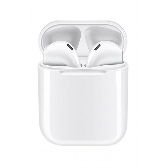 Pazariz Watch 6 Series Akıllı Saat + Beyaz I12 Airpods Bluetooth Kulaklık