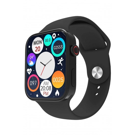 Pazariz Watch 7 Pro Max Uyumlu   Yeni Kasa Çift Tuş Aktif Konuşma Özellikli Türkçe Akıllı Saat