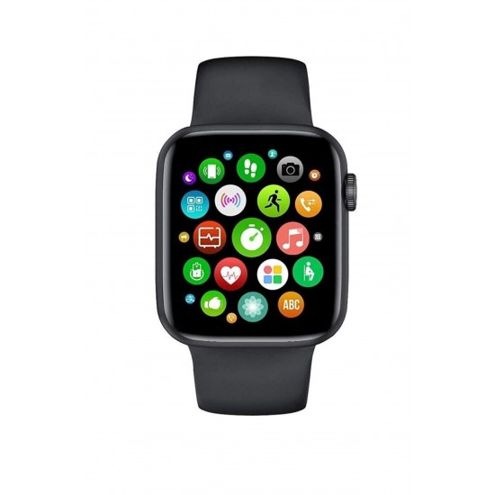 Pazariz Watch 6 Pro Edition 2023 Series Akıllı Saat Suya Dayanıklı Nabız Ölçer Çok Fonksiyonlu