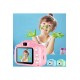 Pazariz Mini 1080p Hd Kamera Çocuklar Için Dijital Fotoğraf Makinesi 2.0 Inç Ekran 720-1080p Pembe