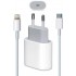 Pazariz Macbook Ipad Iphone 11 / 12 Pro Max Mini Uyumlu 20w Adaptör Kablo Usb-c Pd Hızlı Şarj Aleti