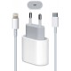 Pazariz Macbook Ipad Iphone 11 / 12 Pro Max Mini Uyumlu 20w Adaptör Kablo Usb-c Pd Hızlı Şarj Aleti