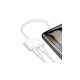 Pazariz Iphone Ipad Lightning Uyumlu Kulaklık Ve Şarj Çevirici Dönüştürücü Çoğaltıcı Kablo