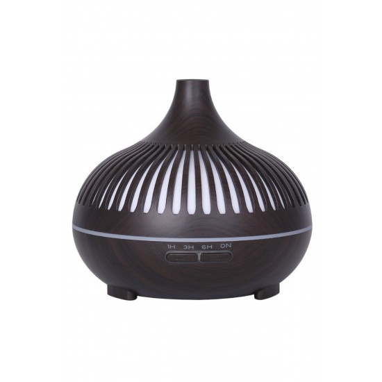 Pazariz Aroma Difüzörü Buhar Ultrasonik 7 Renk Led Işıklı Aromatik Oda Kokusu Hava Nemlendirici 550 