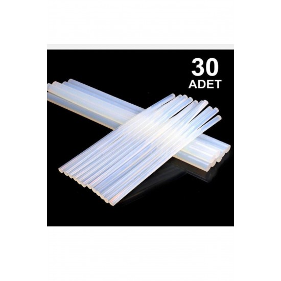 Pazariz Sıcak Mum Silikon 30 Adet-ince 