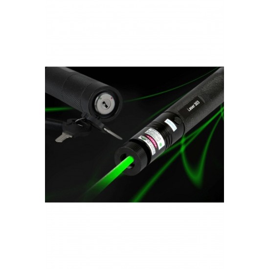 Pazariz Yeşil Şarjlı Lazer Pointer