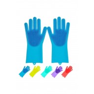 Pazariz Isıya Dayanıklı Pratik Sihirli Silikon Bulaşık Yıkama Eldiveni