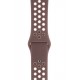 Pazariz Apple Watch Uyumlu 42-44-45 Mm Bileklik Spor Band Delikli Kordon Kahverengi