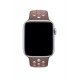 Pazariz Apple Watch Uyumlu 42-44-45 Mm Bileklik Spor Band Delikli Kordon Kahverengi