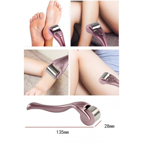 Pazariz Cilt Sıkılaştırıcı Ice Roller Kırışık Giderici Buz Silindirli Yüz Masaj Aleti Dermaroller