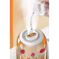 Pazariz Hava Nemlendirici Ultrasonik Difüzör 3 Litre Çift Çıkışlı Buhar Makinesi