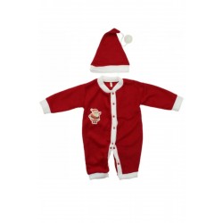 Pazariz Noel Baba Kostüm, Yılbaşı Kostüm Yeniyıl Bebek Çocuk Giyim Tulum