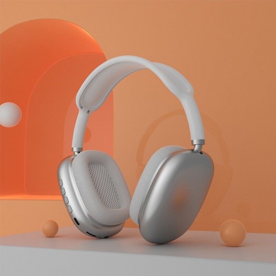 Pazariz P9 Air Kablosuz Bluetooth 5.0 Wirelles Mikrofonlu Kulaklık Stereo Beyaz