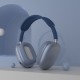 Pazariz P9 Air Kablosuz Bluetooth 5.0 Wirelles Mikrofonlu Kulaklık Stereo Mavi