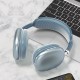 Pazariz P9 Air Kablosuz Bluetooth 5.0 Wirelles Mikrofonlu Kulaklık Stereo Mavi