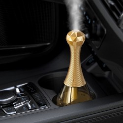 Pazariz Hava Nemlendirici Ultrasonik Led Rgb Parfüm Şişesi Ev Araba Aromatik Difizör 300ml