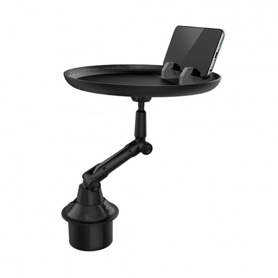 Pazariz Araba Bardak Tutucu Tepsi Masa Organizer Dönen Kaymaz Yuvarlak