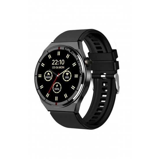 Pazariz Amoled Yuvarlak Ekran 46 Mm Siri Nfc Gps Bluetooth Çelik Smartwatch Yedek Kordon Akıllı Saat