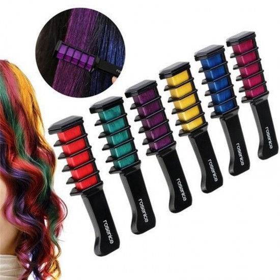 Pazariz Rengarenk Saç Boyama Tebeşiri - Mini Taraklı Konsept Saç Boyama Seti Hair Chalk