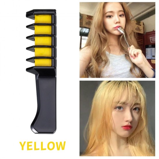 Pazariz Rengarenk Saç Boyama Tebeşiri - Mini Taraklı Konsept Saç Boyama Seti Hair Chalk