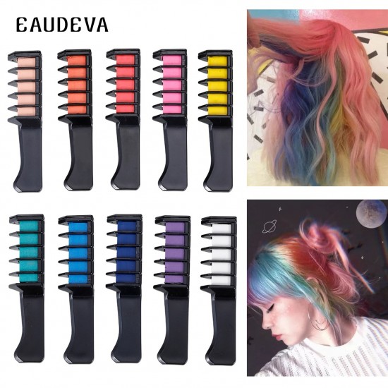 Pazariz Rengarenk Saç Boyama Tebeşiri - Mini Taraklı Konsept Saç Boyama Seti Hair Chalk