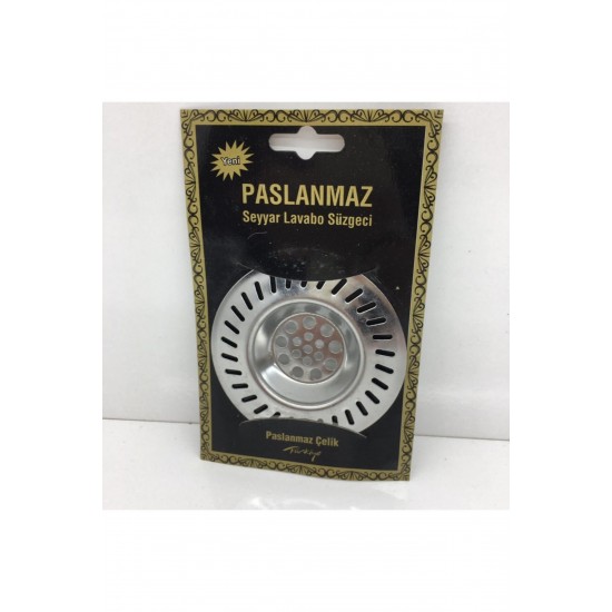 Pazariz Paslanmaz Lavabo Süzgeci 7 Cm