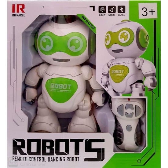 Pazariz Sesli Işıklı Dans Eden Uzaktan Kumandalı Robot