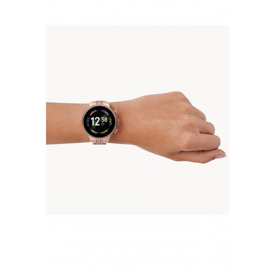 Pazariz Bayan Akıllı Saat Serisi SmartWatch Diamond 42mm Çift Kordon Akıllı Saat Sesli Görüşme