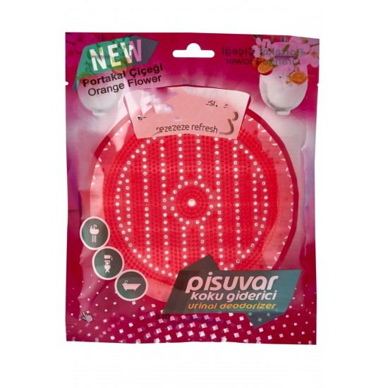 Pisuvar Lavabo Banyo Gideri Küvet Ayakkabı - Kıyafet Dolabı Koku Giderici Süzgeci Portakal Kokulu 