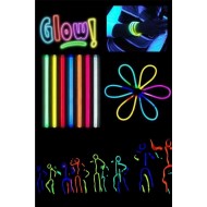 Parti Bilekliği Kolye Neon Işık Doğum Günü Partisi Cadılar Bayramı Halloween Düğün Floresan Sticks