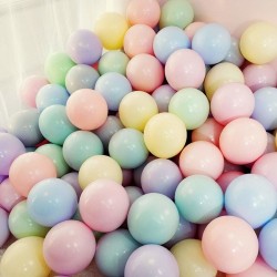 Makaron Balon - 50 Adet Karışık Soft Renk Pastel Balon