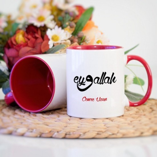 Eyvallah Kupa Bardak - Kırmızı