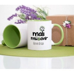 Yeşil Renkli Serbest Muhasebeci Mali Müşavir Kupa Bardak